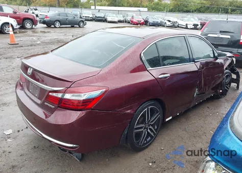2016 Honda Accord Sport из США, поврежденный, VIN 1HGCR2F59GA240199